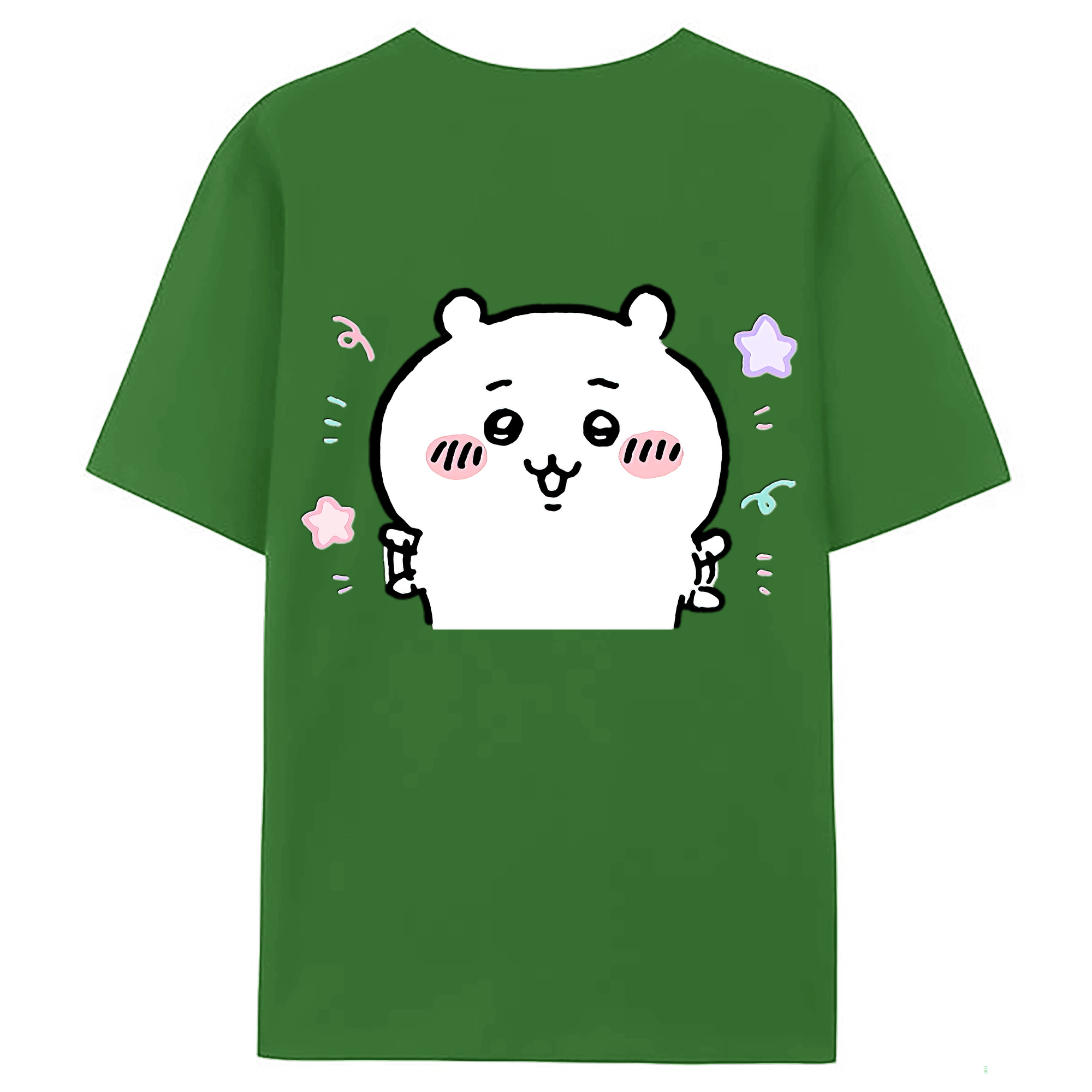（画像用） ちいかわ ちいかわ Chii-kawa chiikawa レディース半袖Tシャツ(バックプリント)